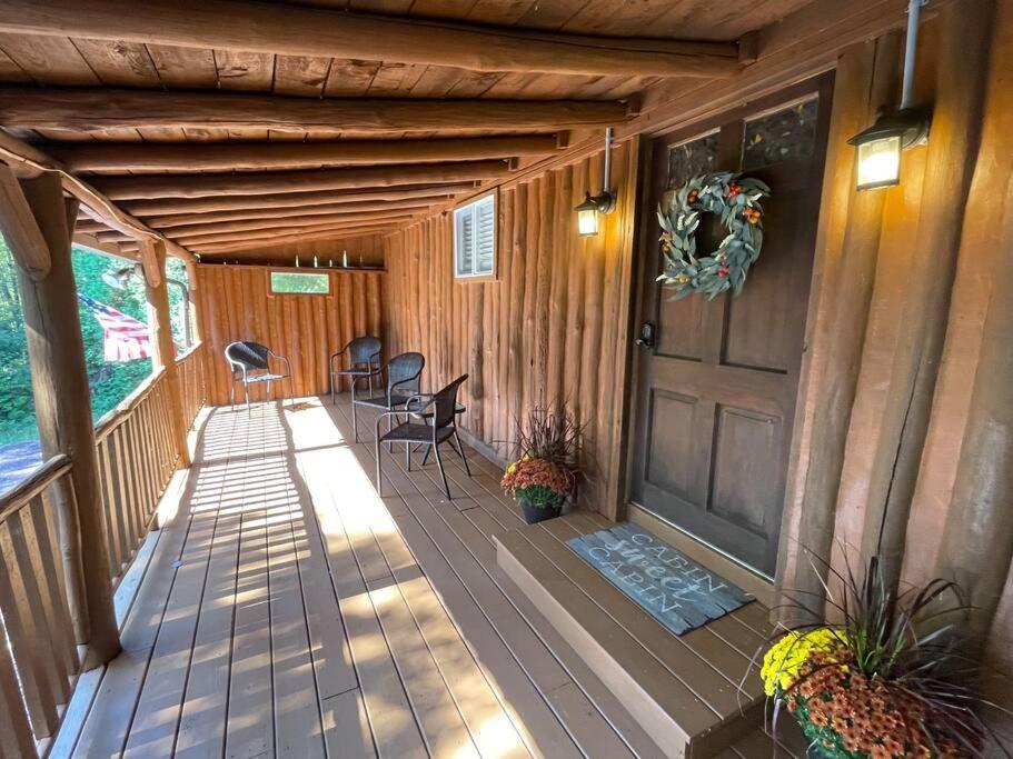 Cozy Log Cabin In 吉姆索普 外观 照片