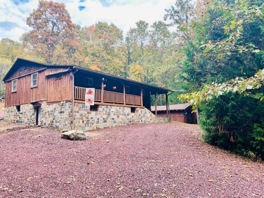 Cozy Log Cabin In 吉姆索普 外观 照片